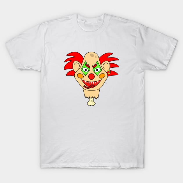 Evil clown T-Shirt by leto Hi